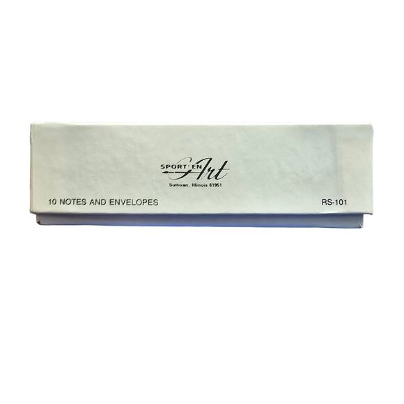 Sport'en Art Richard Sloan Mallard Pair Notecard Blank Vintage Stationery 8 Pcs - Picture 2 of 5